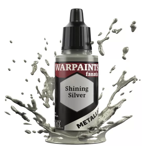 The Army Painter - Warpaints Fanatic Metallic: Shining Silver-WP3191P
