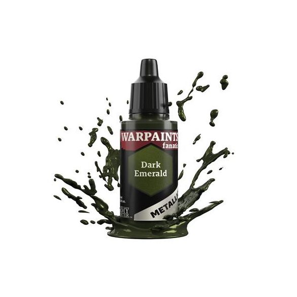 The Army Painter - Warpaints Fanatic Metallic: Dark Emerald-WP3196P