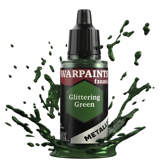 The Army Painter - Warpaints Fanatic Metallic: Glittering Green-WP3197P