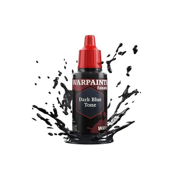 The Army Painter - Warpaints Fanatic Wash: Dark Blue Tone-WP3211P