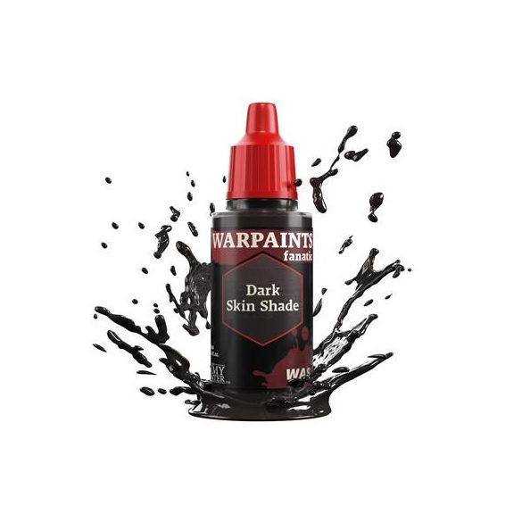 The Army Painter - Warpaints Fanatic Wash: Dark Skin Shade-WP3215P