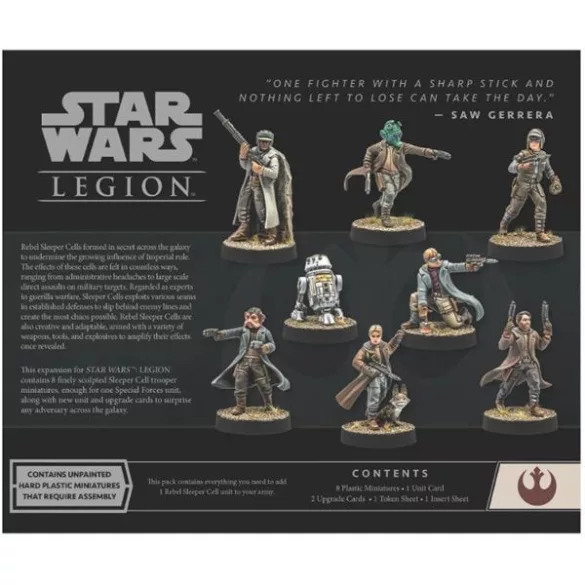 Star Wars Legion - Rebel Sleeper Cell Squad - EN-SWL133