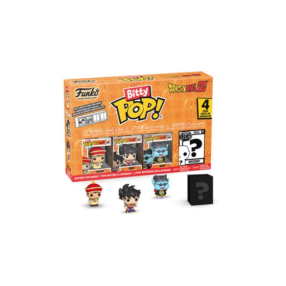 Funko Bitty POP! DBZ - Gohan 4PK (3+1 Mystery Chase)-FK73023
