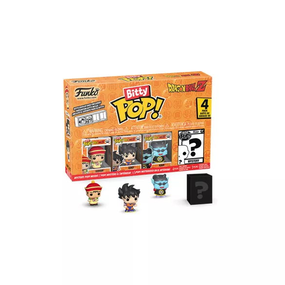 Funko Bitty POP! DBZ - Gohan 4PK (3+1 Mystery Chase)-FK73023