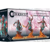 Conquest - Sorcerer Kings: Efreet Sword Dancers miniatűr egység