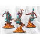 Conquest - Sorcerer Kings: Efreet Sword Dancers miniatűr egység