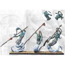 Conquest - Sorcerer Kings: Steelheart Djinn (with Polearms)-PBSK304