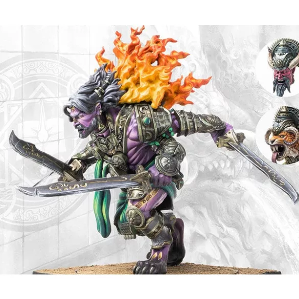Conquest - Sorcerer Kings: Rakshasa Bakasura (with Swords)-PBSK402