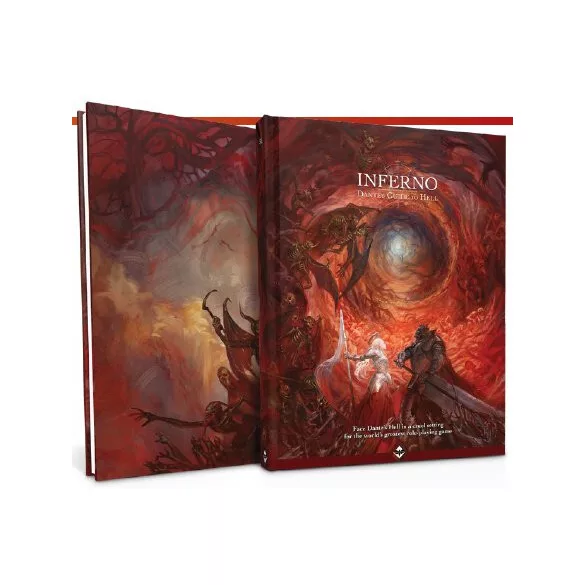 Inferno RPG: Dante's Guide to Hell szerepjáték kampánykötet, angol kiadás
