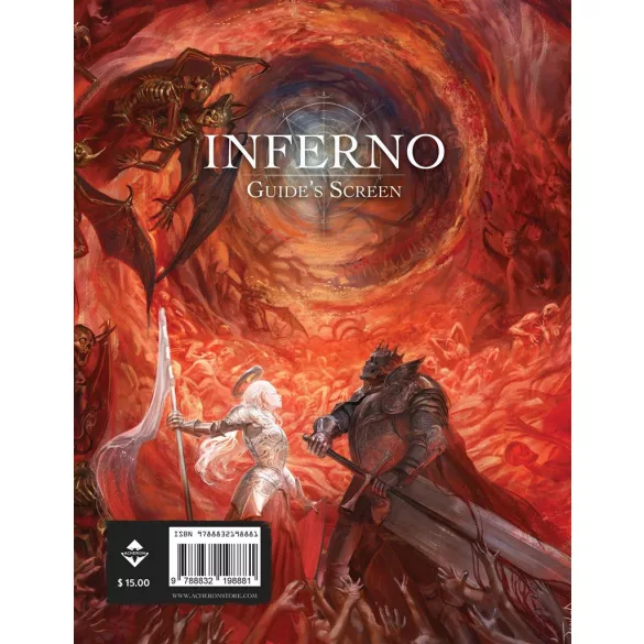 Inferno RPG: Guide's Screen - EN-GEIN003