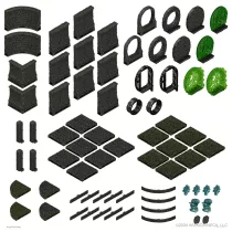 WarLock Tiles: Forgotten Sewers Core Set-16554