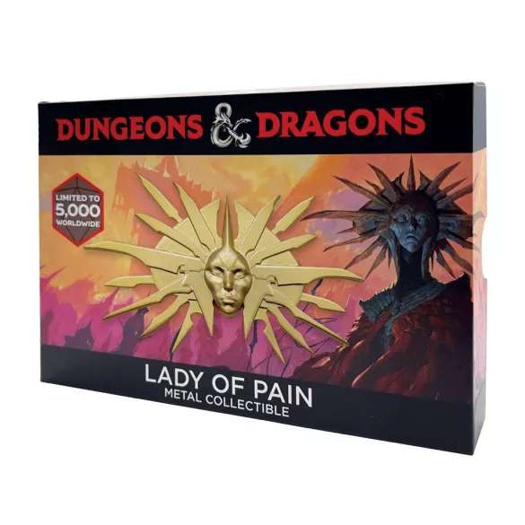 Dungeons & Dragons Lady of Pain Limited Edition Medallion-HAS-DUN39
