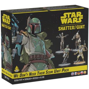 Star Wars: Shatterpoint - We Don’T Need Their Scum Unit Pack - EN/FR/DE/PL/ES-SWP25