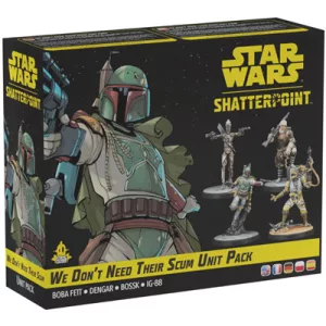 Star Wars: Shatterpoint - We Don’T Need Their Scum Unit Pack - EN/FR/DE/PL/ES-SWP25