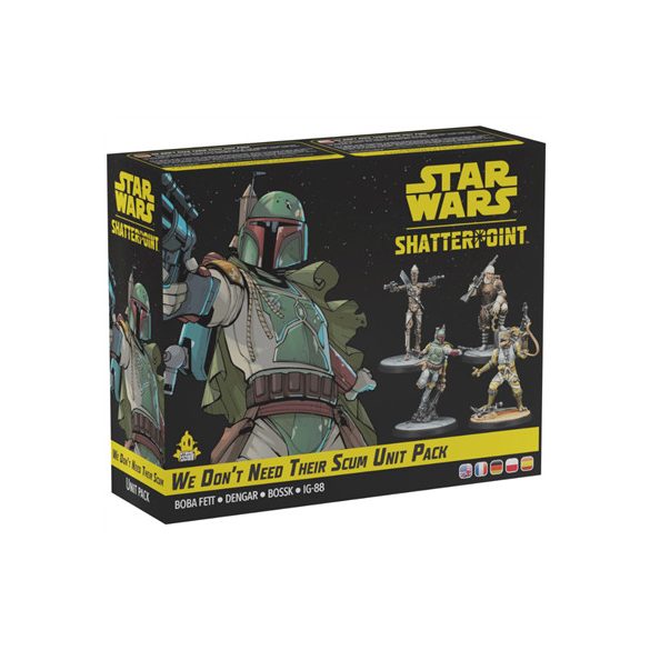 Star Wars: Shatterpoint - We Don’T Need Their Scum Unit Pack - EN/FR/DE/PL/ES-SWP25