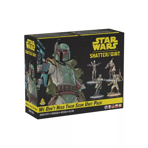 Star Wars: Shatterpoint - We Don’T Need Their Scum Unit Pack - EN/FR/DE/PL/ES-SWP25