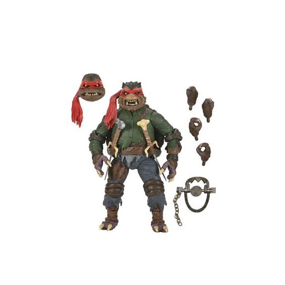Universal Monsters x TMNT - 7" Scale Action Figure - Ultimate Raphael as The Wolfman-NECA54300