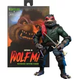 Universal Monsters x TMNT - 7" Scale Action Figure - Ultimate Raphael as The Wolfman-NECA54300