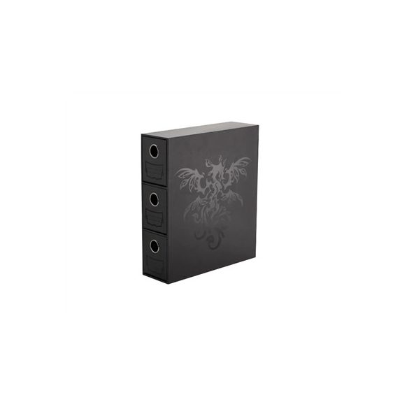 Dragon Shield Fortress Card Drawers - Black-AT-33700