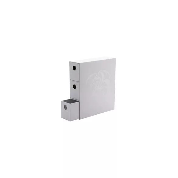 Dragon Shield Fortress Card Drawers - White-AT-33701
