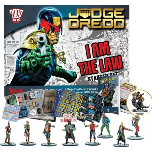 Judge Dredd - Starter Game I Am The Law! - EN-651510001