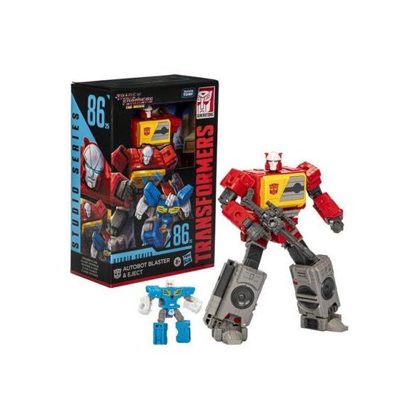 Transformers Studio Series Voyager The Transformers: The Movie 86-25 Autobot Blaster & Eject-F96545L0