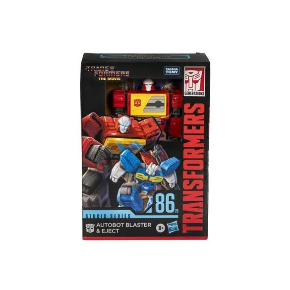 Transformers Studio Series Voyager The Transformers: The Movie 86-25 Autobot Blaster & Eject-F96545L0