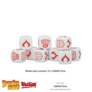 Judge Dredd - 2000 AD Dice-643410001