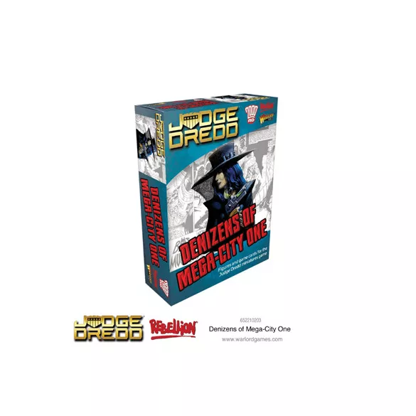 Judge Dredd - Denizens of Mega City One - EN-652210203