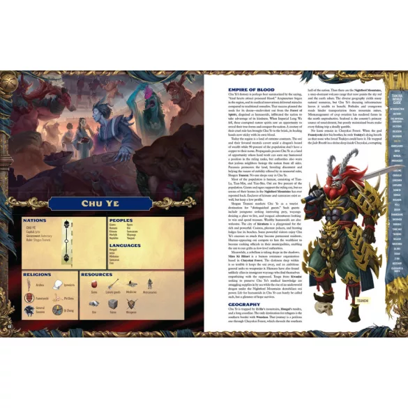 Pathfinder Lost Omens Tian Xia World Guide (P2) - EN-PZO13001-HC