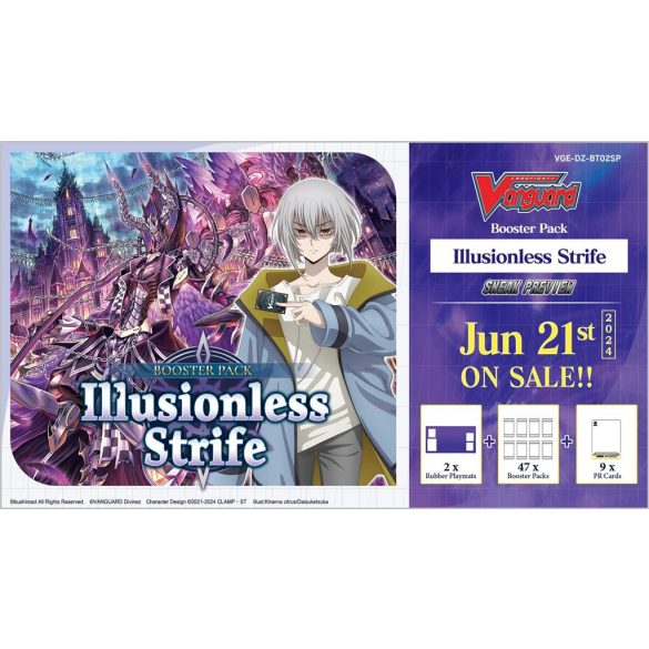 Cardfight!! Vanguard - Illusionless Strife Sneak Preview Kit - EN-VGE-DZ-BT02SP