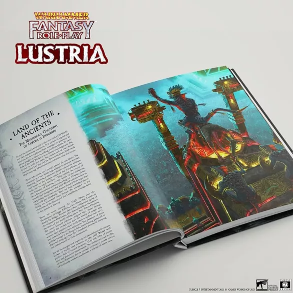 Warhammer Fantasy Roleplay: Lustria - angol nyelvű szerepjáték-kiegészítő
