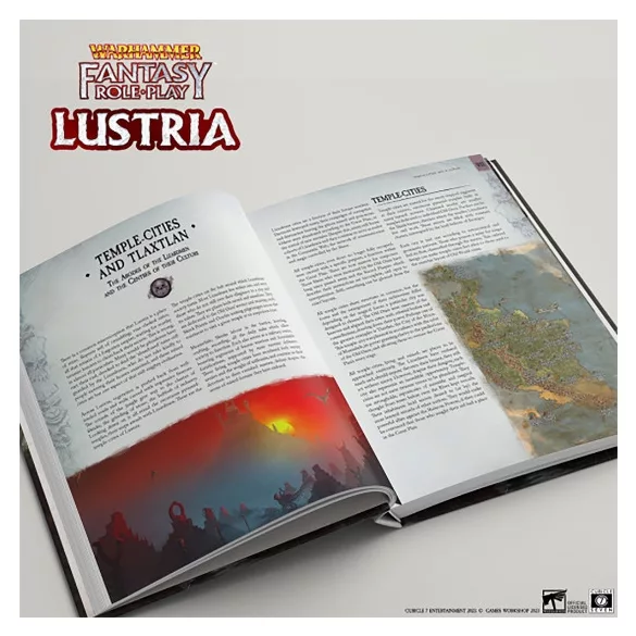 Warhammer Fantasy Roleplay: Lustria - angol nyelvű szerepjáték-kiegészítő