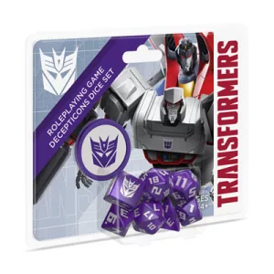 Transformers Roleplaying Game Decepticon Dice Set-RGS02634