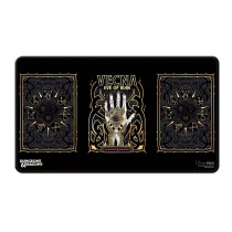 UP - Vecna Eve of Ruin Black Stitched Playmat All Art for Dungeons & Dragons-38462