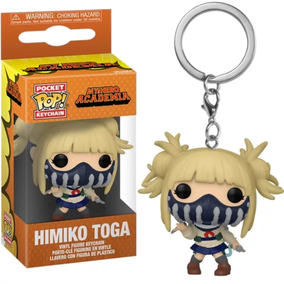 Funko POP! kulcstartó: My Hero Academia - Toga arcfedővel