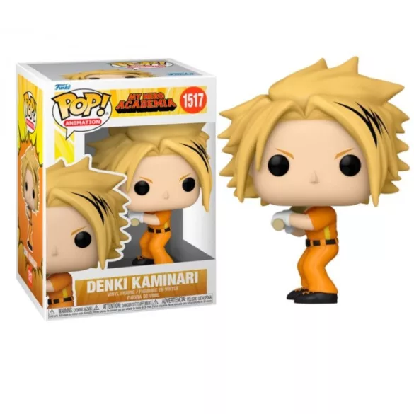 Funko POP! Animation: My Hero Academia - Hero League Baseball Denki figura