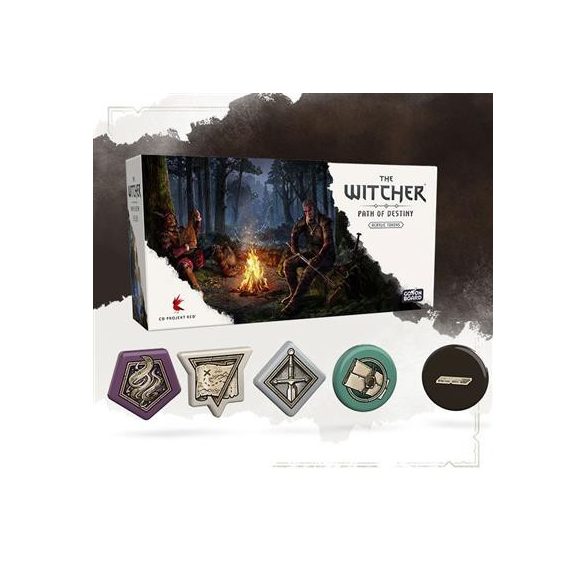 The Witcher: Paths of Destiny - Acrylic Tokens-POD-3ATC-ML