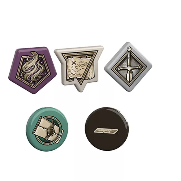The Witcher: Paths of Destiny - Acrylic Tokens-POD-3ATC-ML
