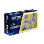 Classic Federation Away Team 1 miniatűr szett – Kirk, Spock, Bones, Chekov