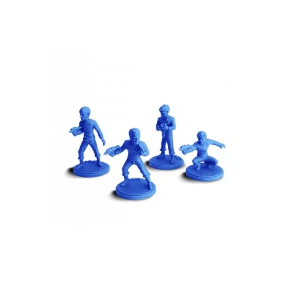 Classic Federation Away Team 1 miniatűr szett – Kirk, Spock, Bones, Chekov