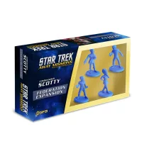 Classic Federation Away Team 2 miniatűra szett – Scotty, Sulu, Uhura, Leslie
