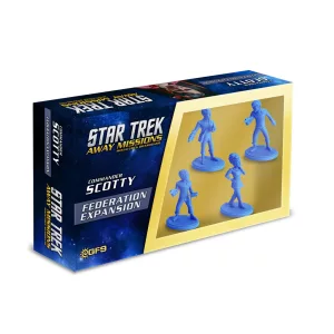 Classic Federation Away Team 2 miniatűra szett – Scotty, Sulu, Uhura, Leslie