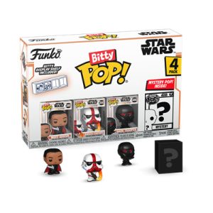 Funko Bitty POP! Mandalorian - Moff Gideon 4PK (3+1 Mystery Chase)-FK75454