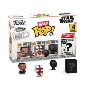 Funko Bitty POP! Mandalorian - Moff Gideon 4PK (3+1 Mystery Chase)-FK75454