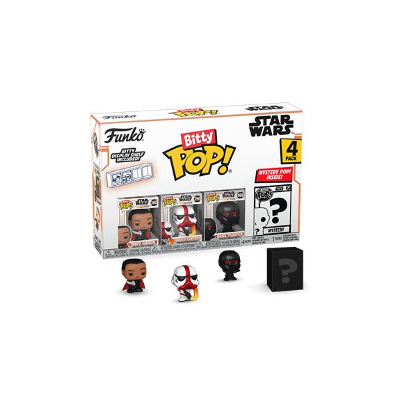 Funko Bitty POP! Mandalorian - Moff Gideon 4PK (3+1 Mystery Chase)-FK75454