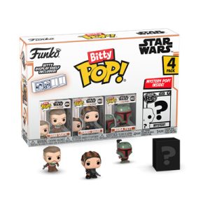 Funko Bitty POP! Mandalorian - Marshal 4PK (3+1 Mystery Chase)-FK75453