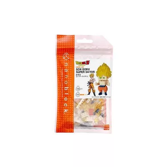 Nanoblock Dragon Ball - Son Goku Super Saiyan építőszett