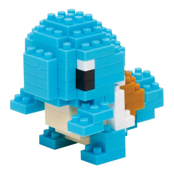 Nanoblock Pokémon - Squirtle építhető figura