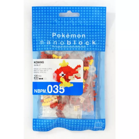 Nanoblock Pokémon - Magikarp építőmodell